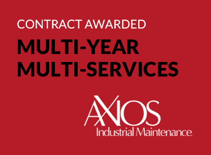 AXIOS Industrial Awarded Multiyear, Multiservices Contract with Paper Supplier